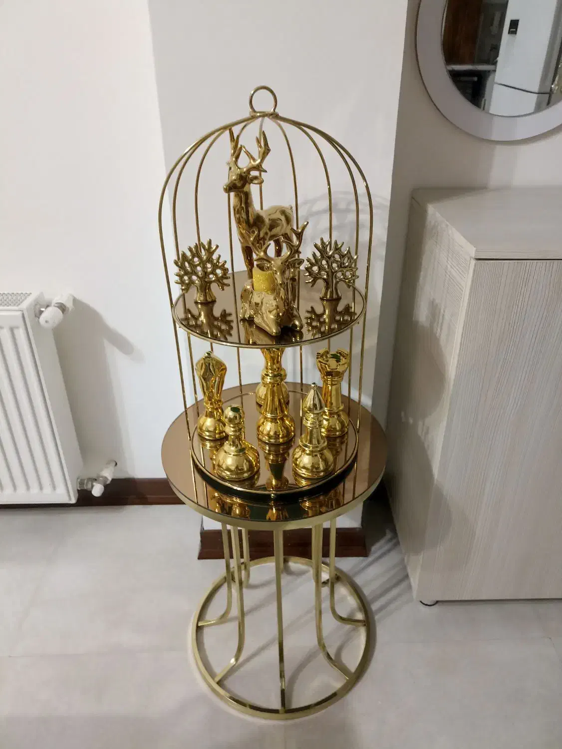 اکسسوری ست کامل به همراه میز و قفس|صنایع دستی و سایر لوازم تزئینی|هشتگرد, شهرک ریحانه|دیوار