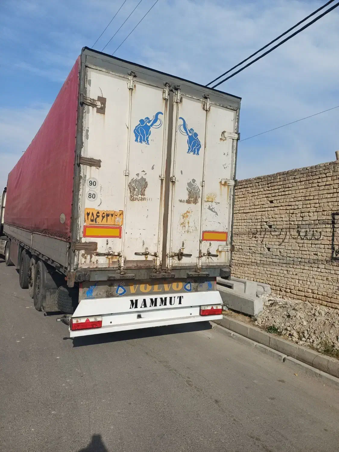 چادری ترانزیت ماموت|خودرو سنگین|خرمدره, |دیوار