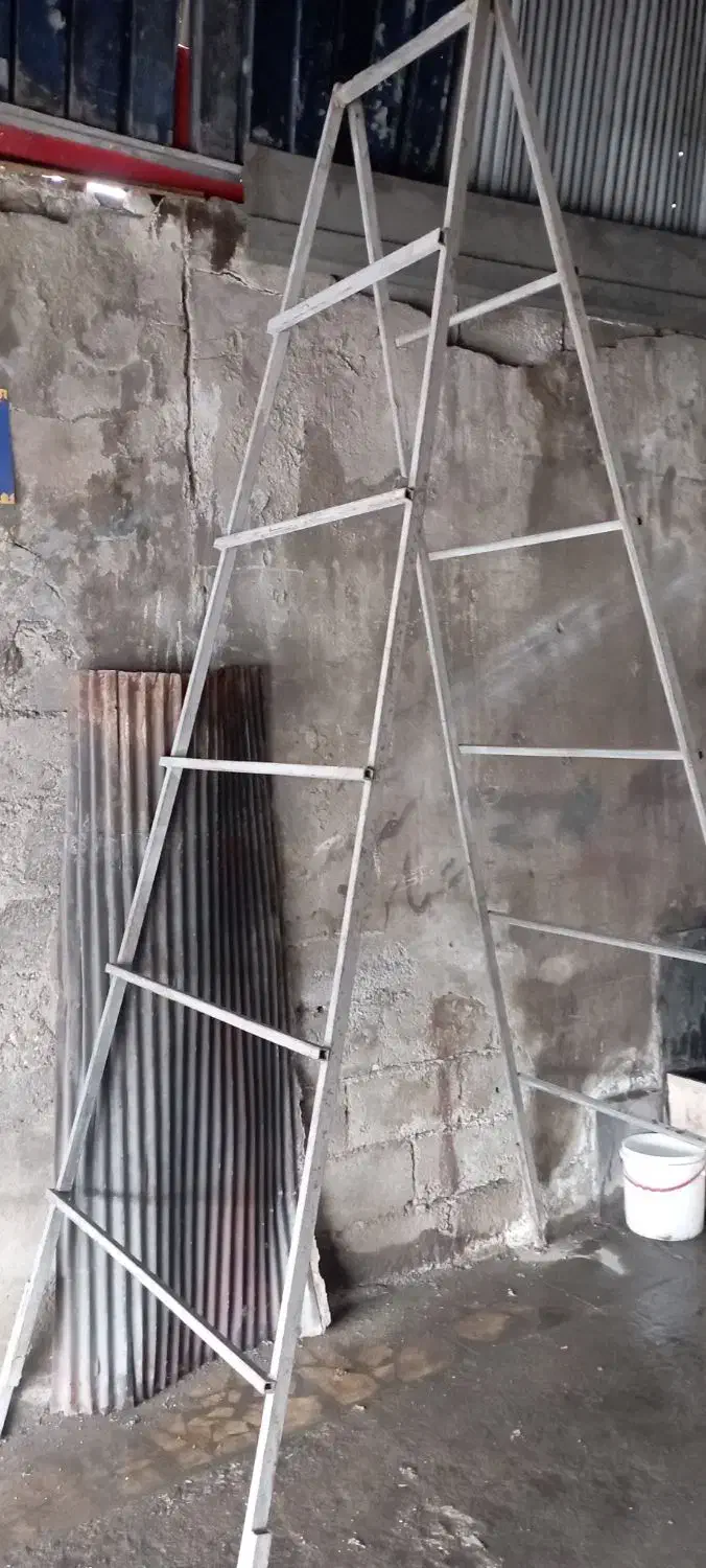 نردبان دو پایه فلزی|ابزارآلات|رشت, فلسطین|دیوار