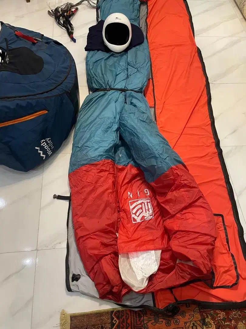 ست کامل  هارنس بال و چتر کمکی  بیسیم کلاه و ...|تجهیزات ورزشی|قائم‌شهر, |دیوار