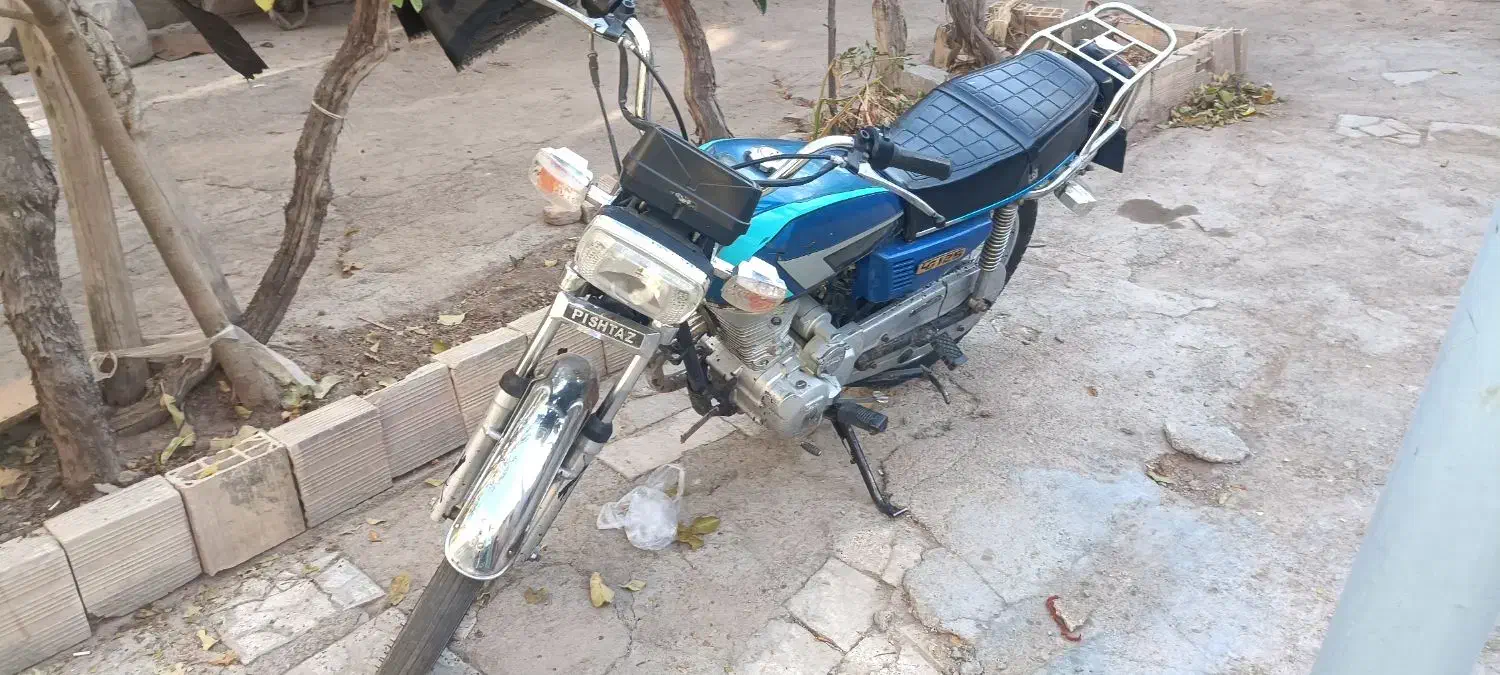 پیشتاز 5دنده استارتی مدل95 کم کار|موتورسیکلت|قوچان, |دیوار