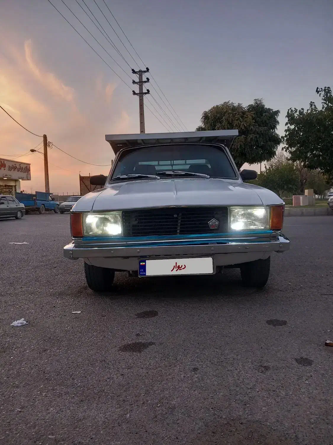 پیکان وانت مدل آخر نود|خودرو سواری و وانت|بوئین زهرا, |دیوار