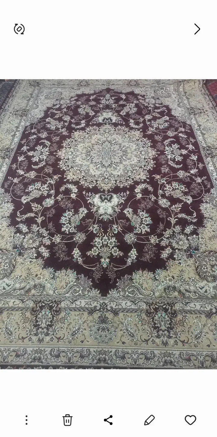 ۴تخته فرش ۱۲متری|فرش|رومشکان, |دیوار