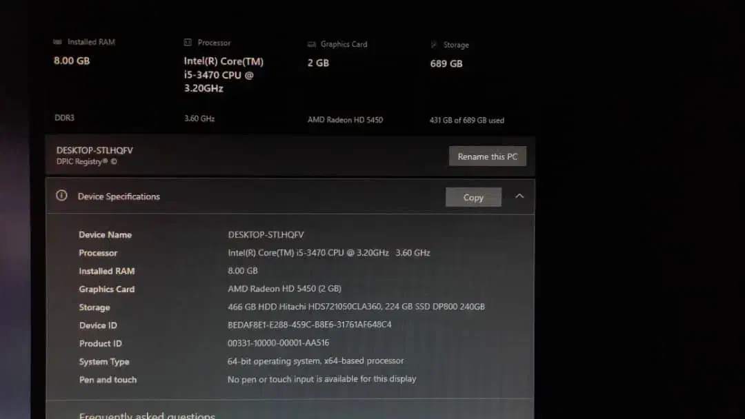 کیس کامپیوتر تمیز و درجه یک به فروش میرسد|رایانه رومیزی|اصفهان, فردوان|دیوار
