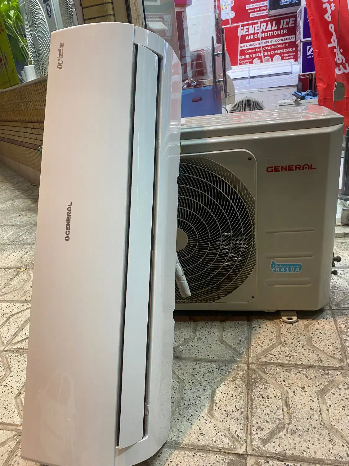 کولرگازی اوجنرال ۳۰ کاوازکی ژاپن اصلی درحدنو|کولر گازی و فن‌کوئل|مشهد, آبادگران|دیوار