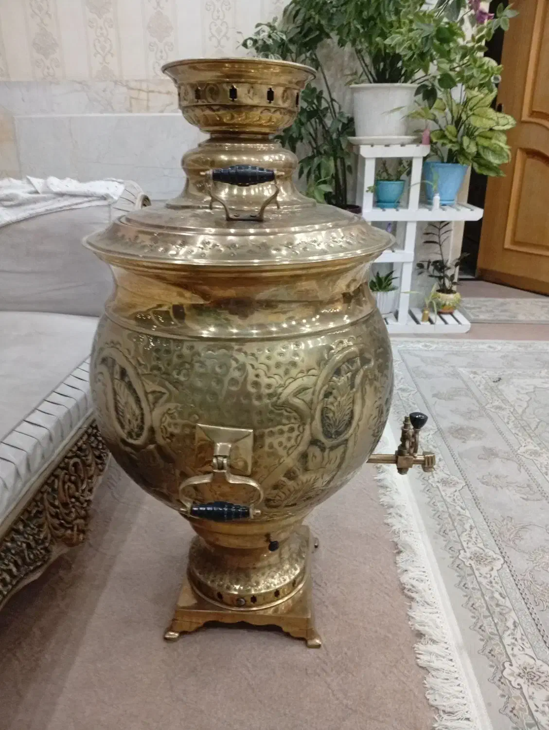 سماور مجلسی وقهوه خانه ای|کلکسیون اشیاء عتیقه|نجفآباد, ویلاشهر|دیوار