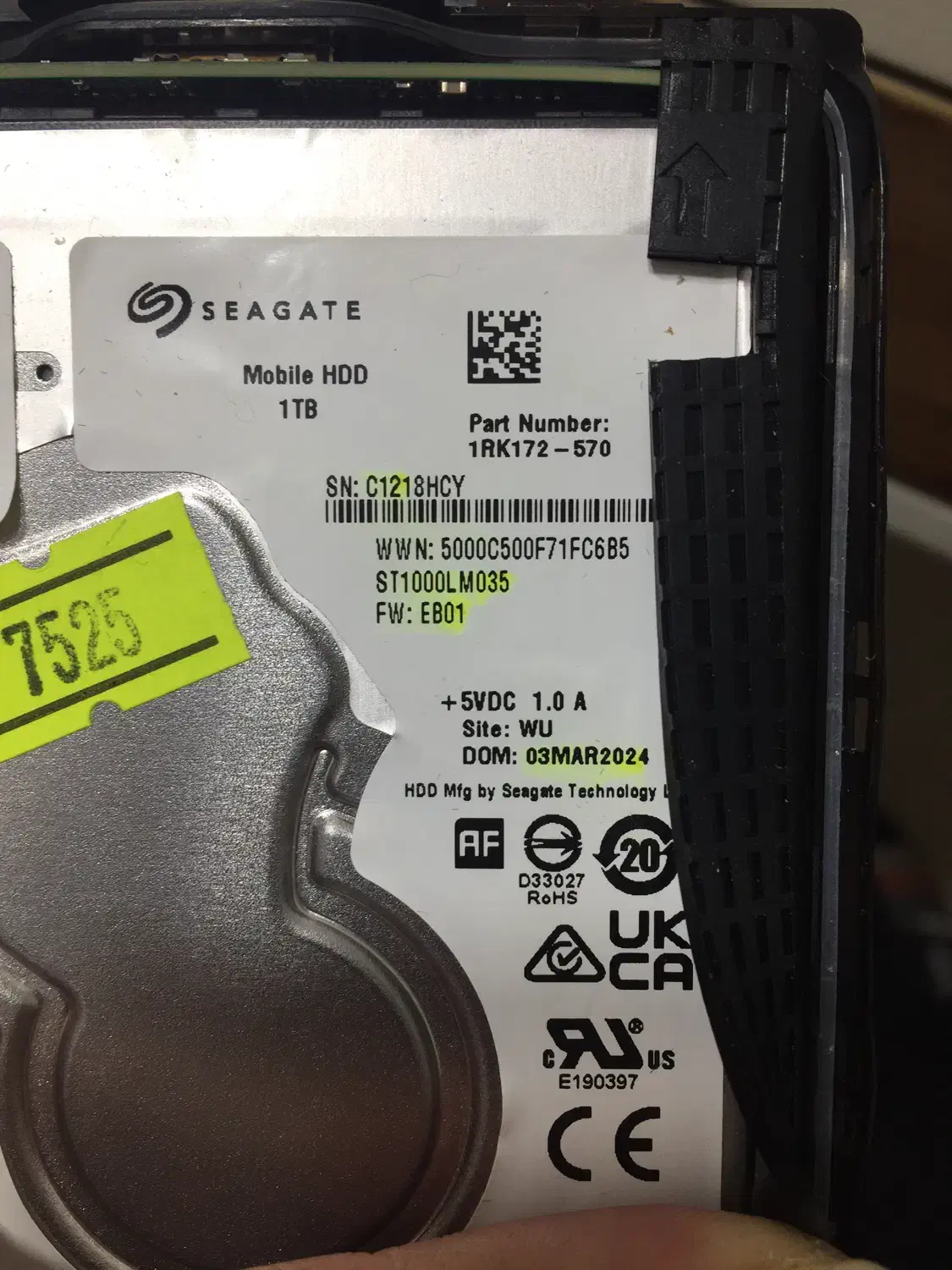 هارد سیگیت|قطعات و لوازم جانبی رایانه|رشت, چله خانه|دیوار