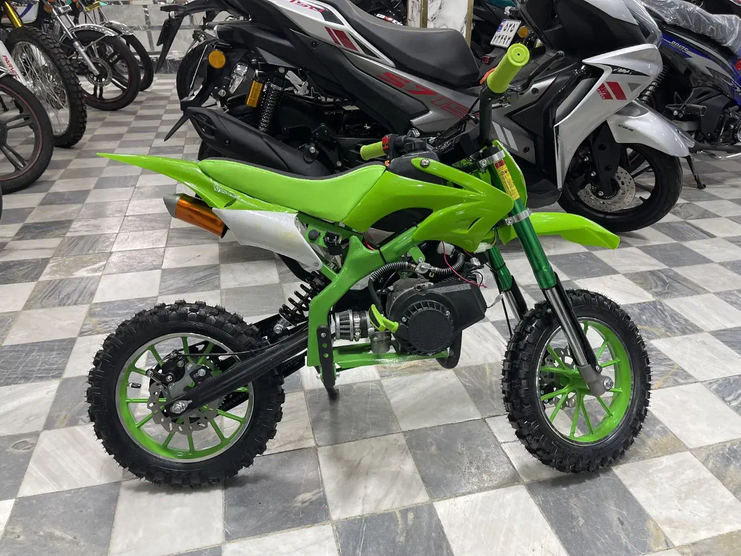 مینی کراس ۵۰ سی سی استارتی با کیفیت|موتورسیکلت|اراک, |دیوار