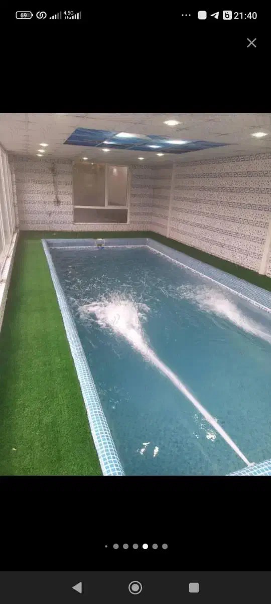 ویلا باغ استخردار سرپوشیده آبگرم اجاره روزانه|اجارهٔ کوتاه‌مدت ویلا و باغ|شهریار, کردزار|دیوار