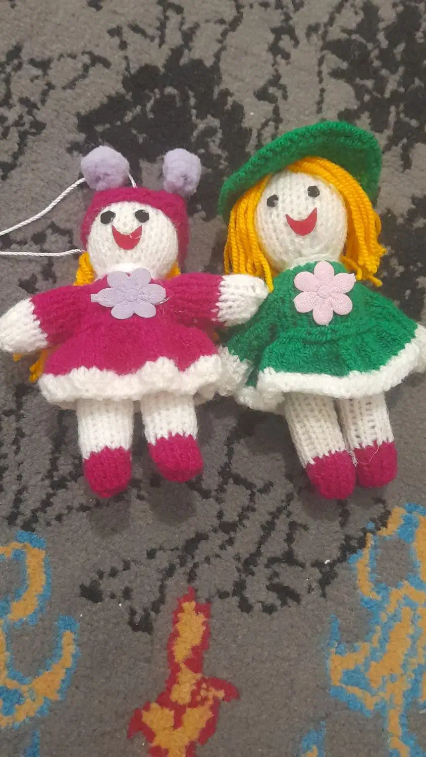 عروسک دست بافت|صنایع دستی و سایر لوازم تزئینی|پلدختر, |دیوار