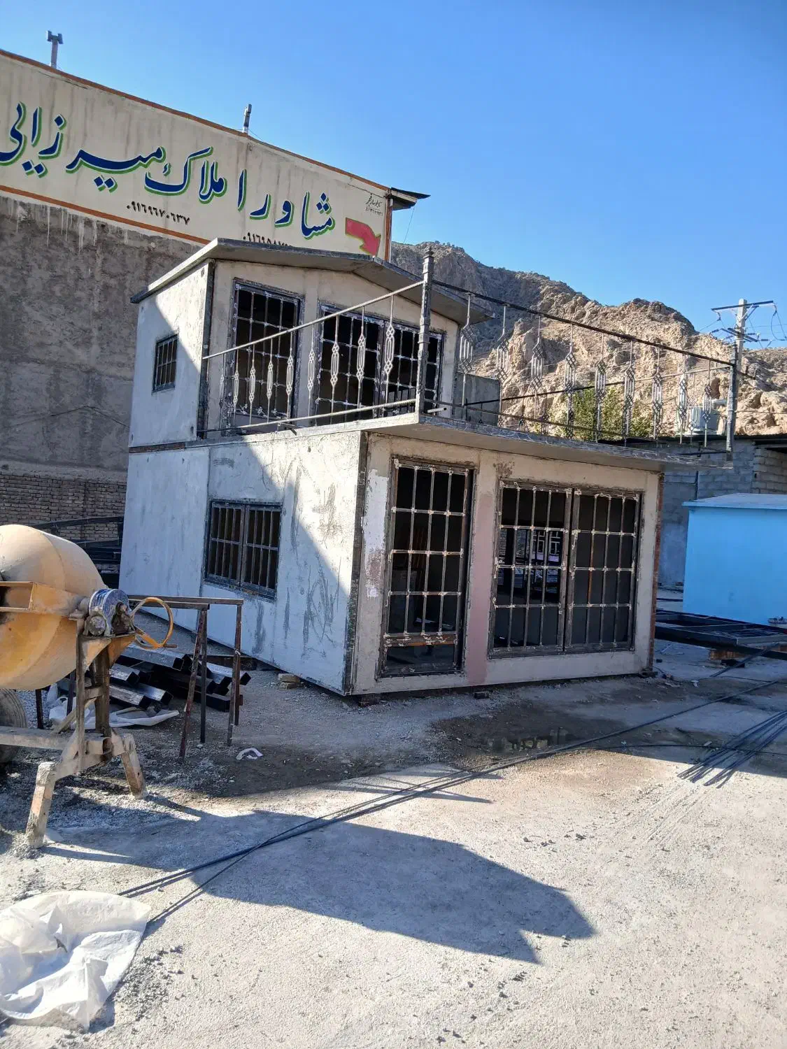 کانکس بتونی|مصالح و تجهیزات ساختمان|خرم‌آباد, |دیوار