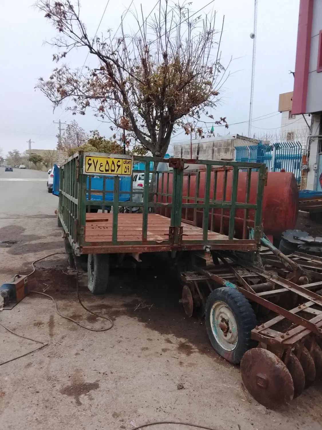 یدک کش کاه کشی|ماشینآلات صنعتی|رامیان, |دیوار