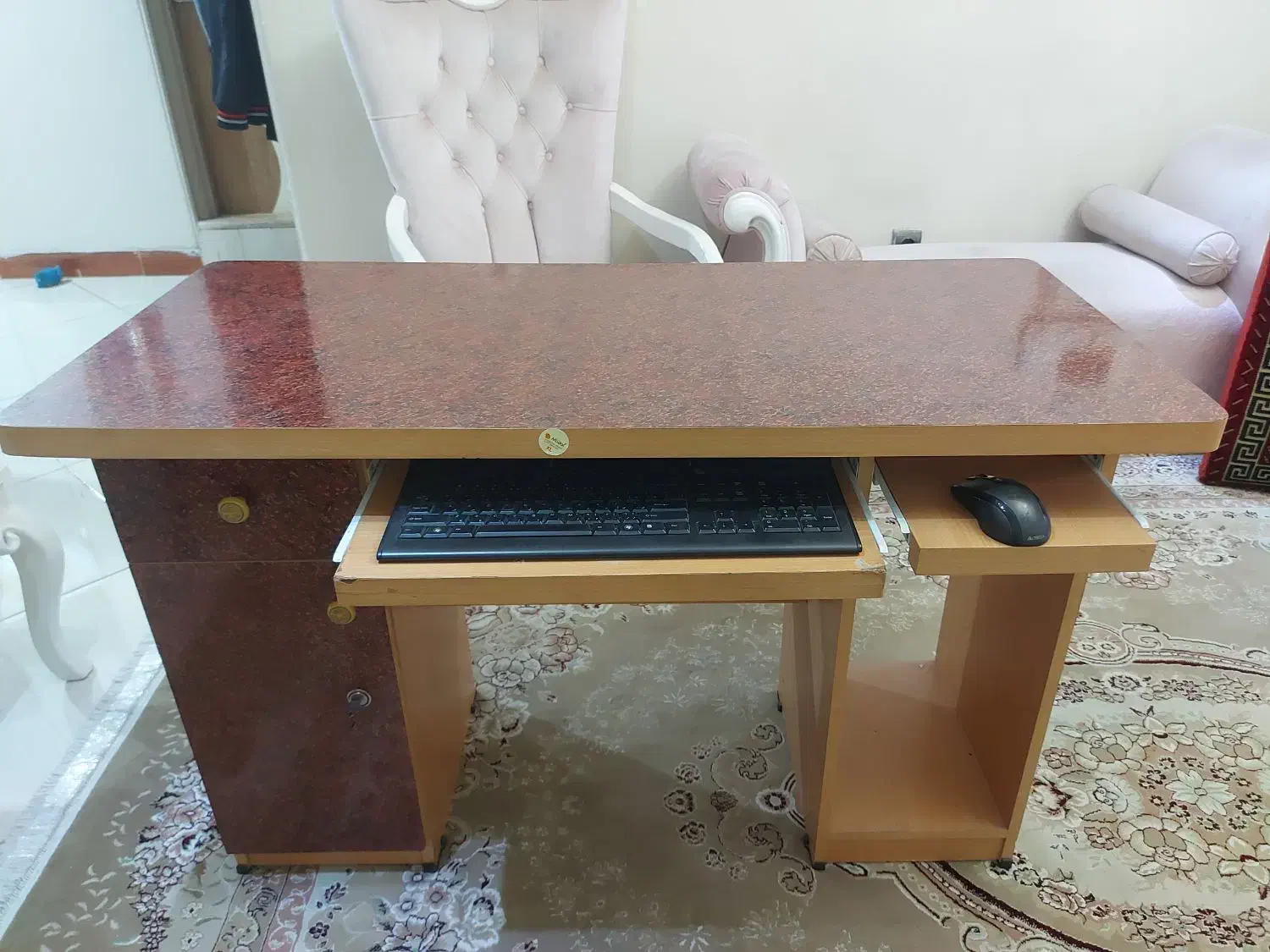 میز کامپیوتر و تحریر|میز تحریر و کامپیوتر|فردیس, نیروگاه برق|دیوار