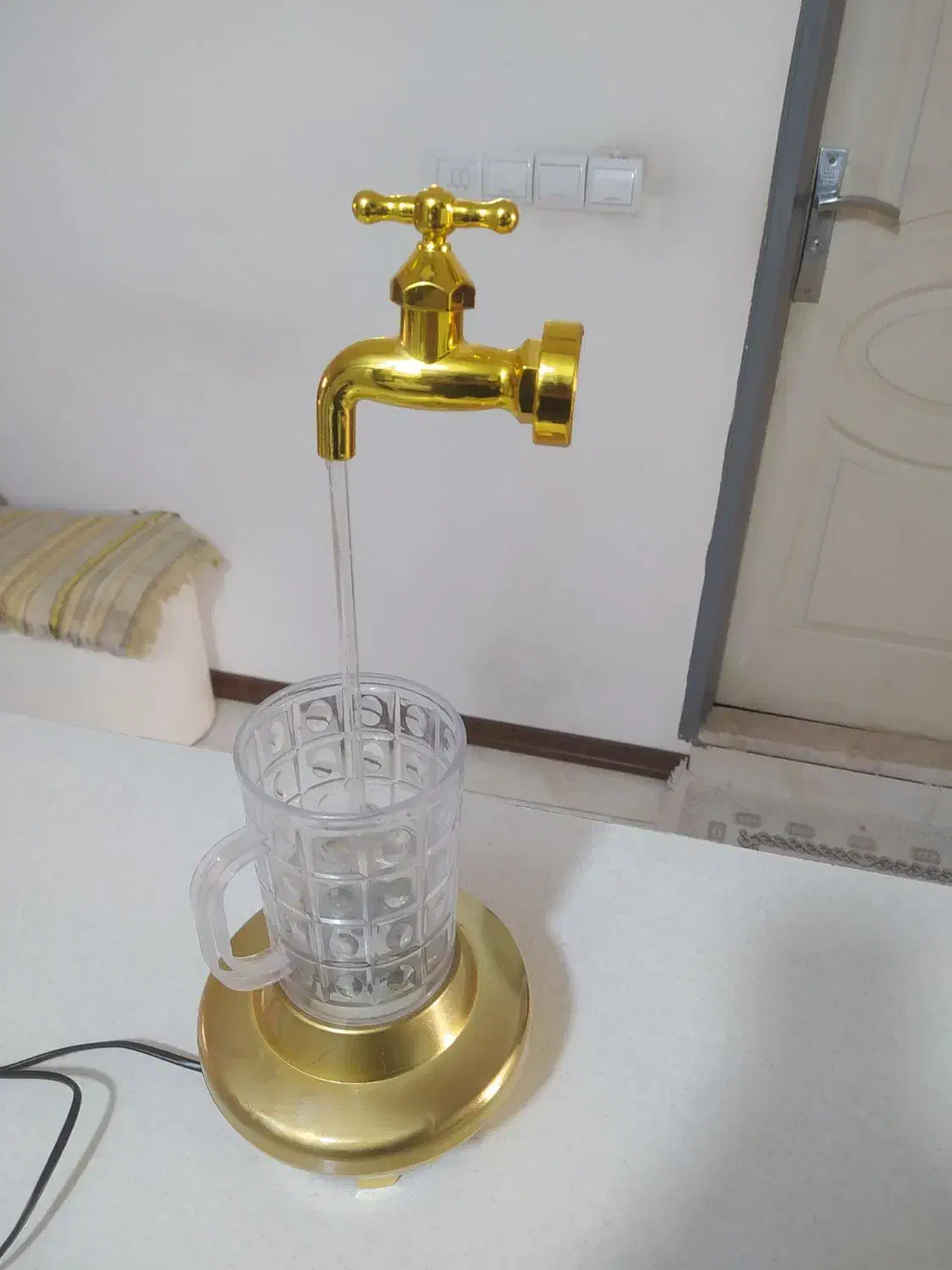 آب نما رو میزی طرح شیر آب|صنایع دستی و سایر لوازم تزئینی|قدس, شهرک فرزان|دیوار