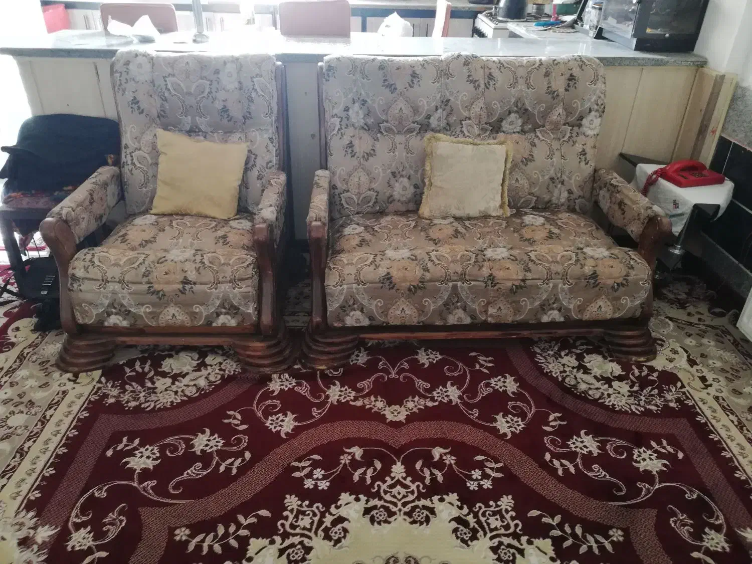 مبل 3 نفر|مبلمان خانگی و میز عسلی|جلگه ماژان, |دیوار