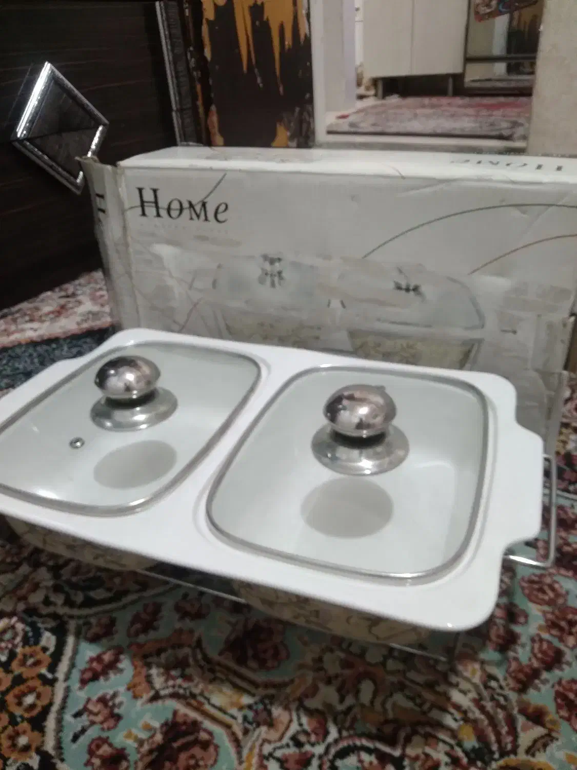 ظرف نو چینی دو قلو|ظروف سرو و پذیرایی|تهران, مجیدیه|دیوار