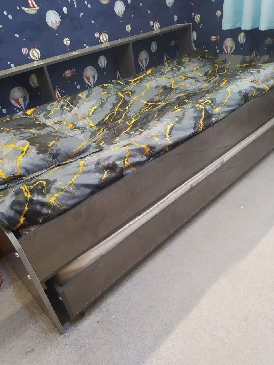 تخت دونفره کشویی با تشک|تخت و سرویس خواب|تهران, کوهک|دیوار