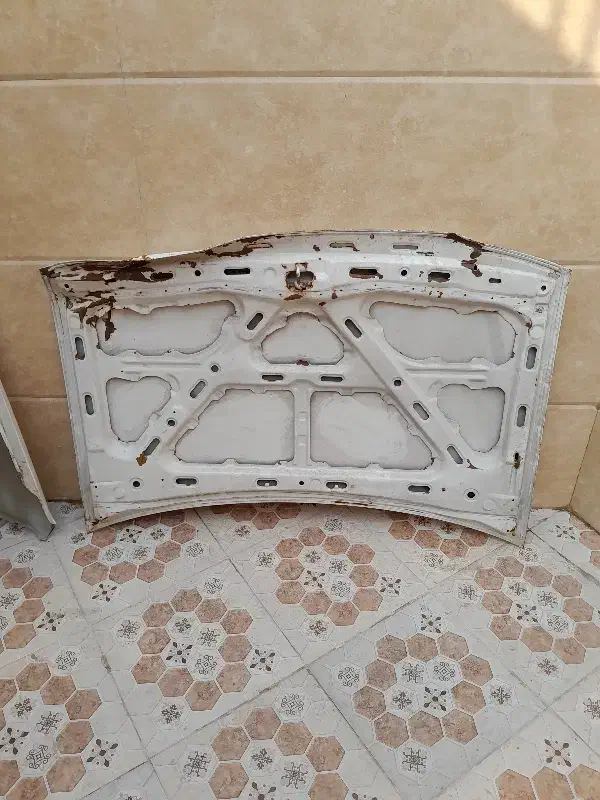 یک عدد کاپوت پراید ودوعدد گلگیرجلو سفیدرنگ|قطعات یدکی و لوازم جانبی|کارون, |دیوار