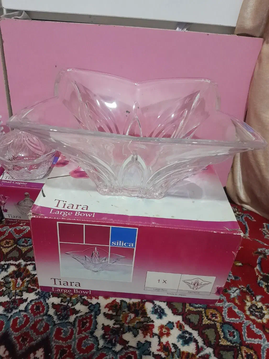 ظروف شیشه ایی تیارا اصل ژاپن|ظروف سرو و پذیرایی|اردبیل, |دیوار