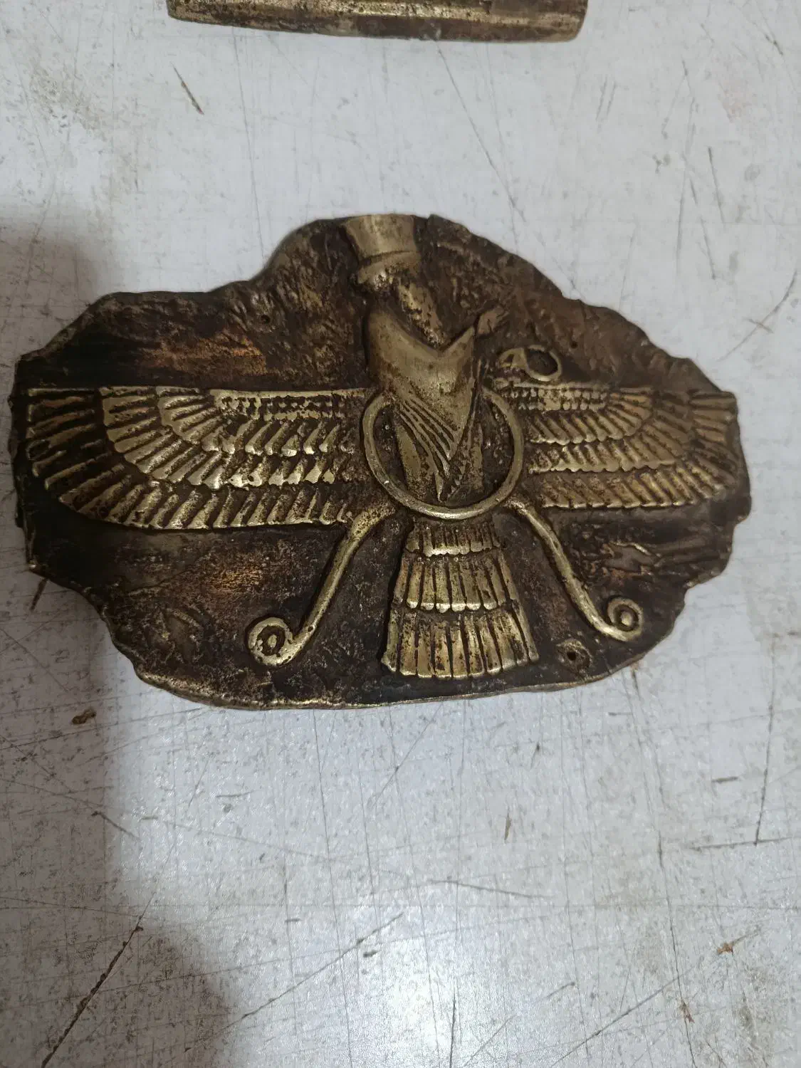 کتیبه ی برنزی عتیقه|کلکسیون اشیاء عتیقه|سهند, |دیوار