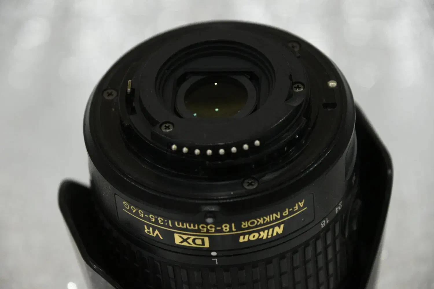 لنز دوربین عکاسی نیکون Nikon 18-55 afp|دوربین عکاسی و فیلم‌برداری|قم, باغ کرباسی|دیوار