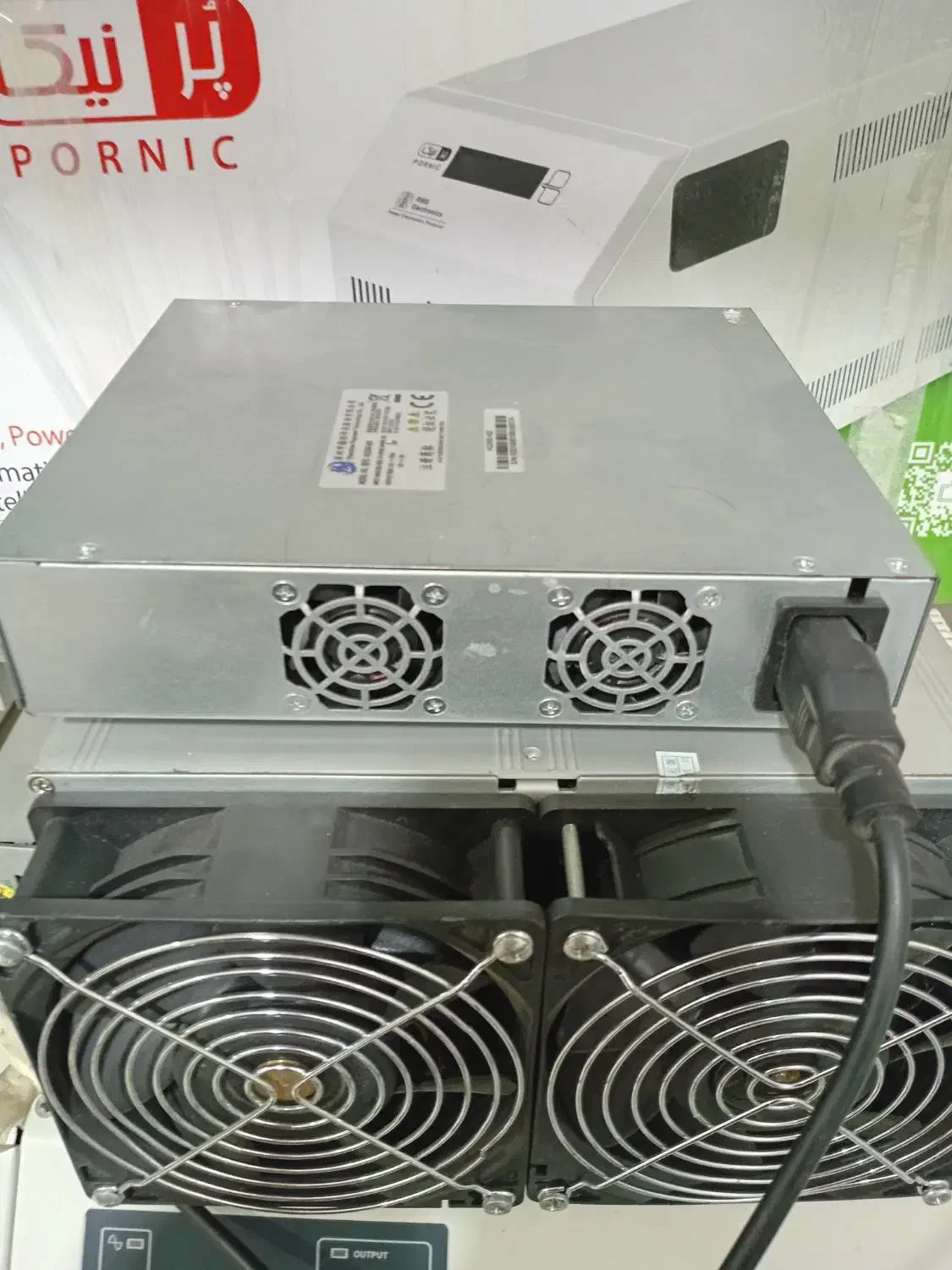 ماینر کارکرده درحدنونو 3ماهکار کرده پلپ سالم|قطعات و لوازم جانبی رایانه|قرچک, شهرک گلها|دیوار