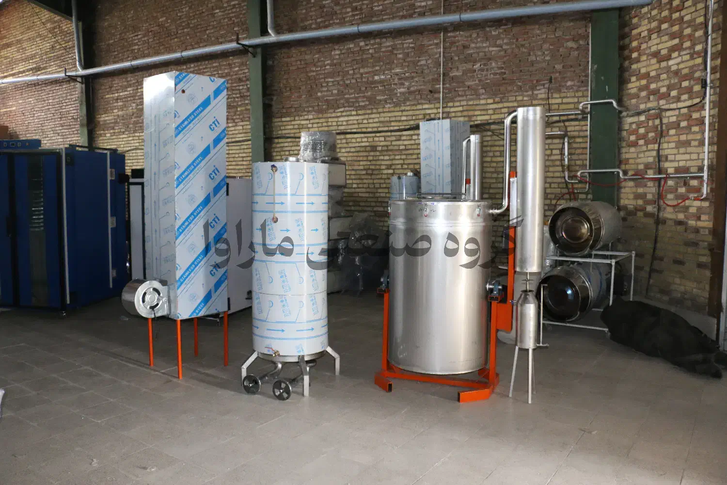 گلاب گیر عرق گیر عرقگیری عرق گیر تقطیر صنعتی|ماشین‌آلات صنعتی|ایلام, |دیوار