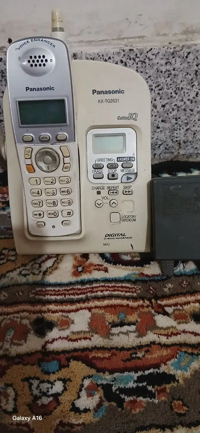 تلفن بیسیم پاناسونیک مدل 2631 اصل مکزیک|تلفن رومیزی|خلیل آباد, |دیوار