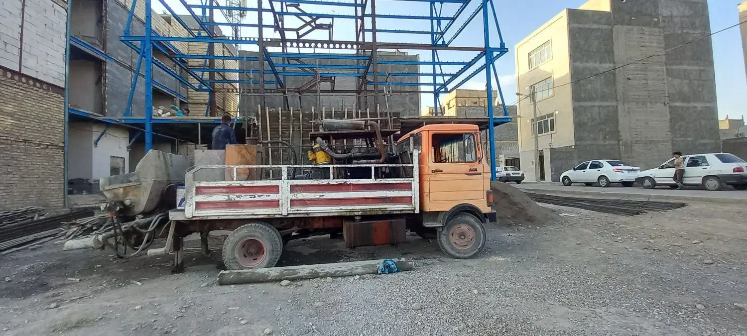 پمپاژ بتن و فروش بتن آماده|خدمات پیشه و مهارت|مشهد, نیزه|دیوار