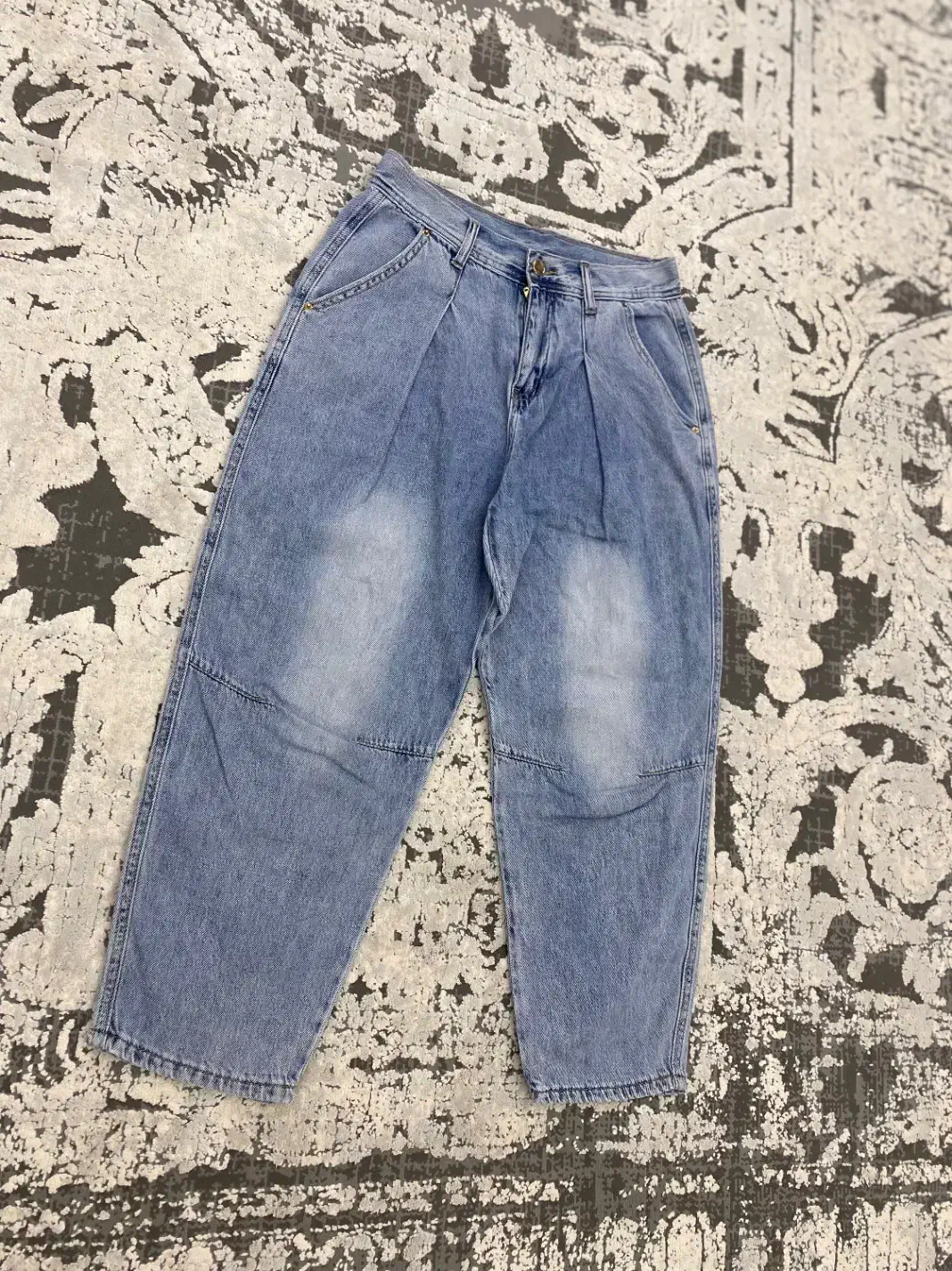 یک شلوار مام استایل و یک شلوار خمره ای قد ۹۰|لباس|محمدیه-قزوین, |دیوار