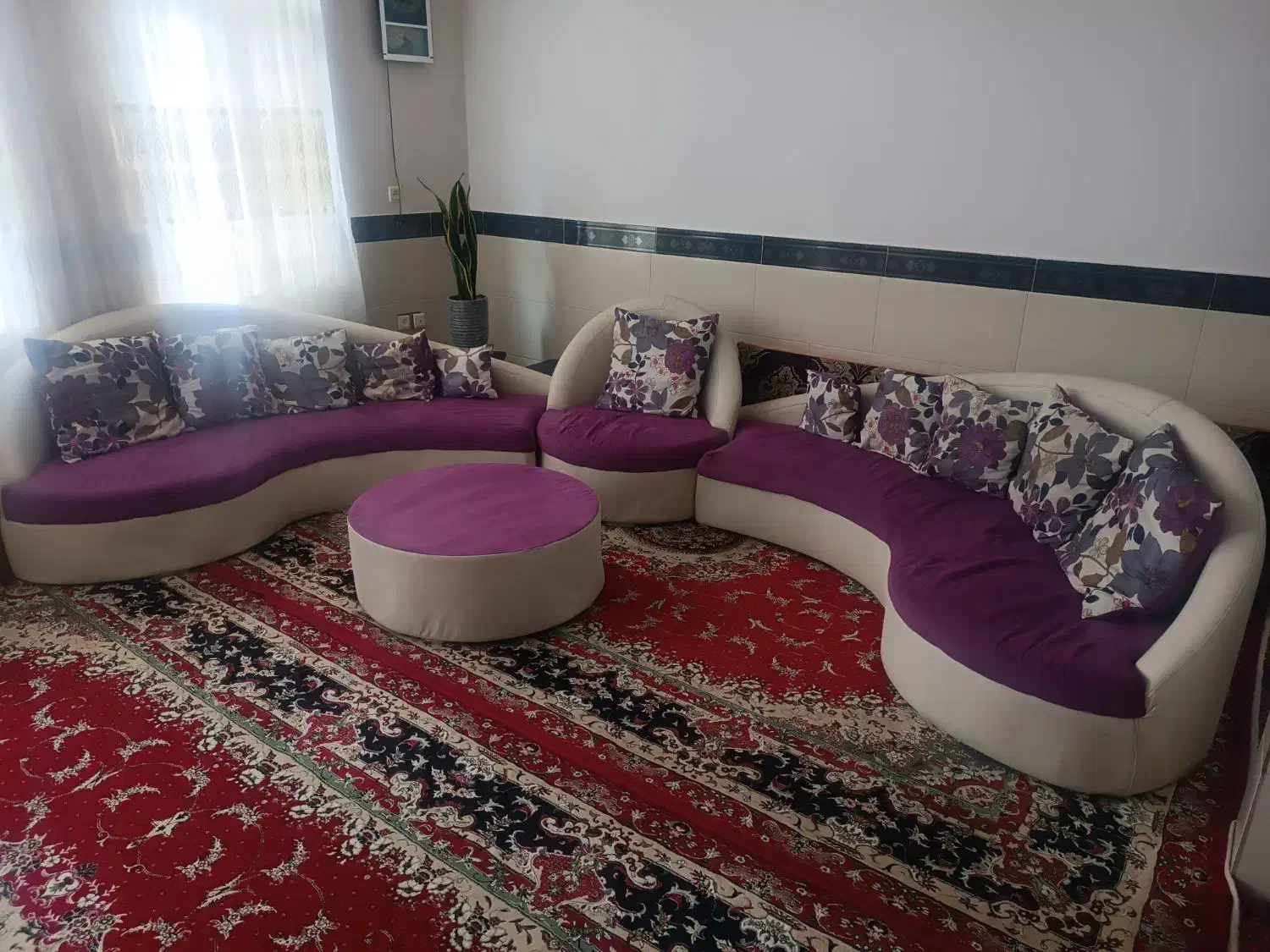 مبل 9نفره|مبلمان خانگی و میز عسلی|کبودرآهنگ, |دیوار