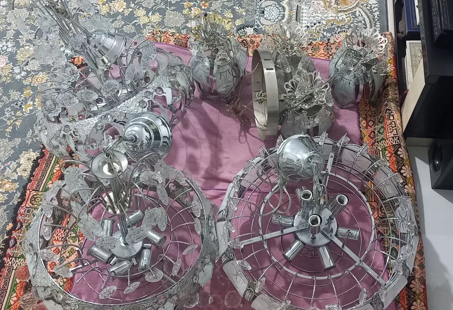 لوستر|لوستر و چراغ آویز|تهران, قصر فیروزه ۲|دیوار