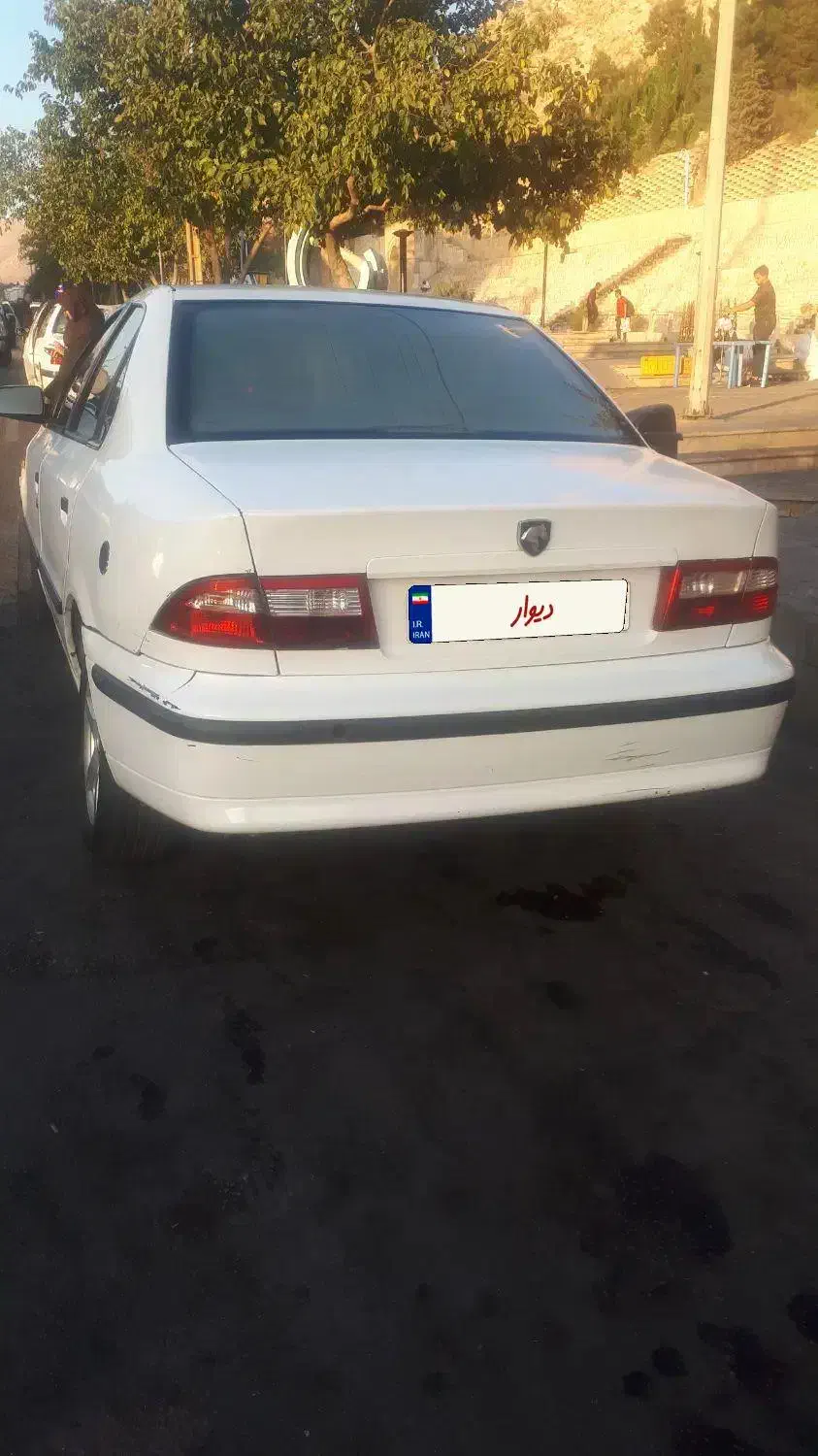 سمند ef7 سفید|خودرو سواری و وانت|بهارستان, |دیوار