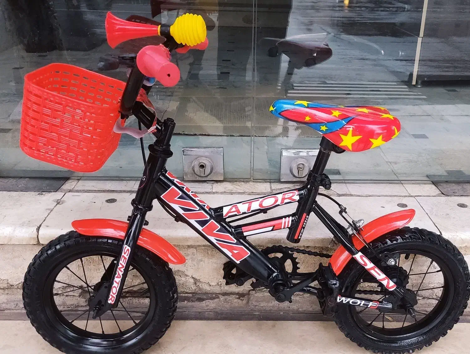 دوچرخه سایز 12 درحدنو تمیز|دوچرخه، اسکیت، اسکوتر|قم, شهرک مهدیه (مدرس)|دیوار