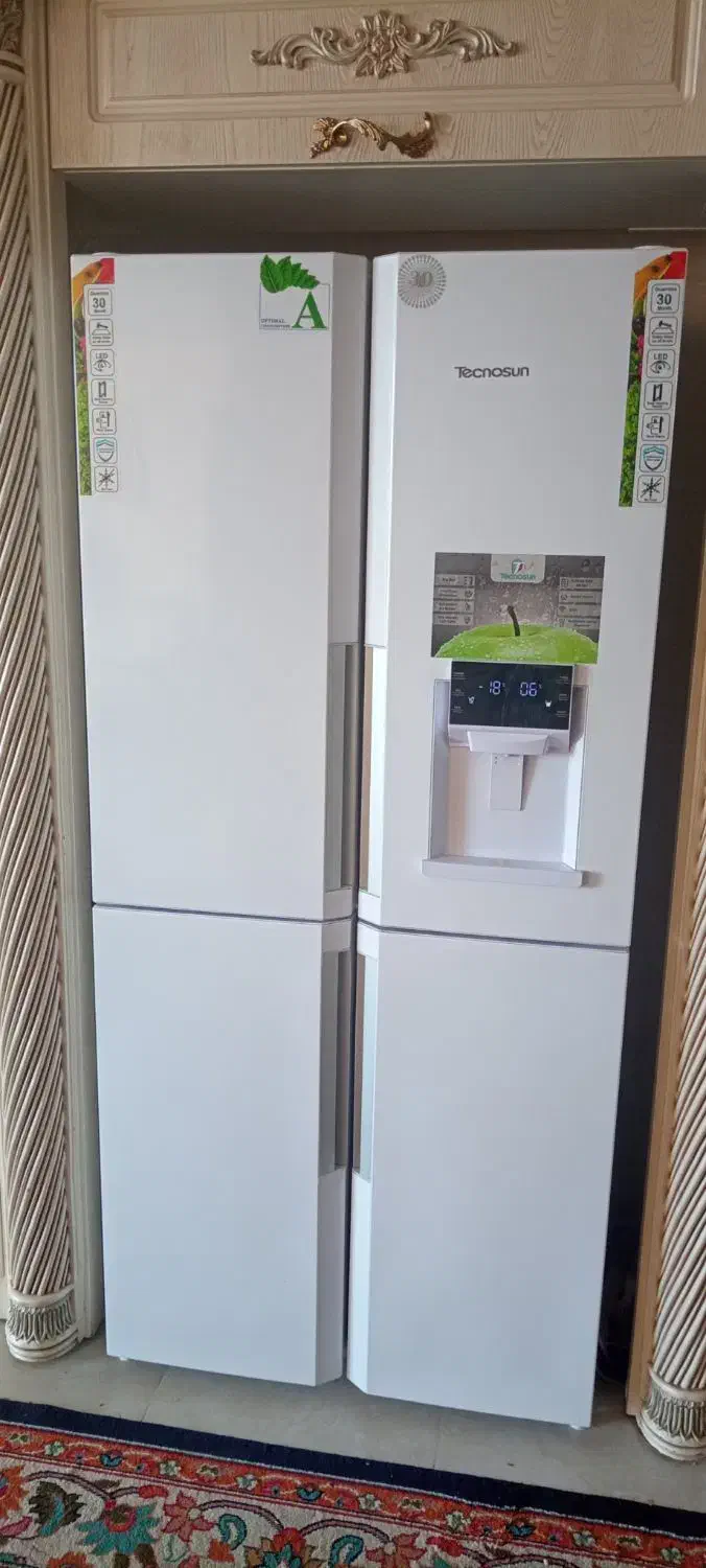 یخچال فریزر چهار درب تکنو سان|یخچال و فریزر|طرقبه, |دیوار