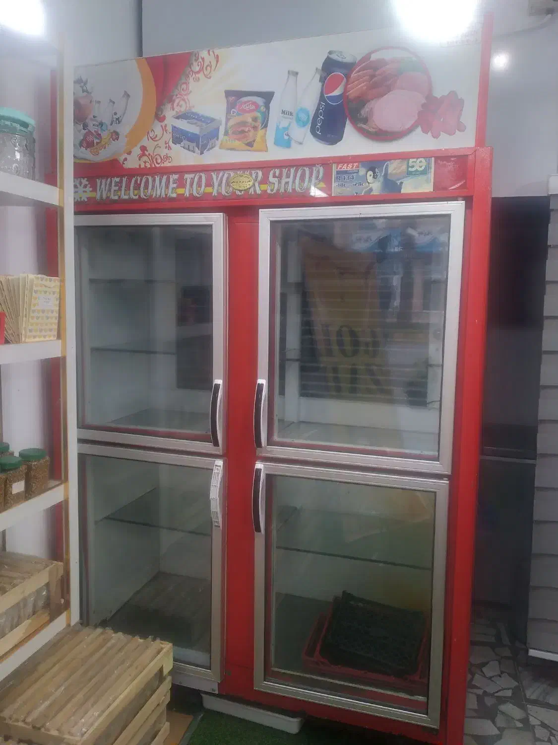 یخچال ۴ در|فروشگاه و مغازه|نور, |دیوار