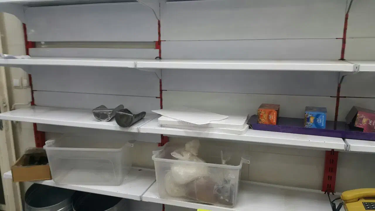 قفسه فلزی ایستاده پایه ثابت|فروشگاه و مغازه|خلخال, |دیوار