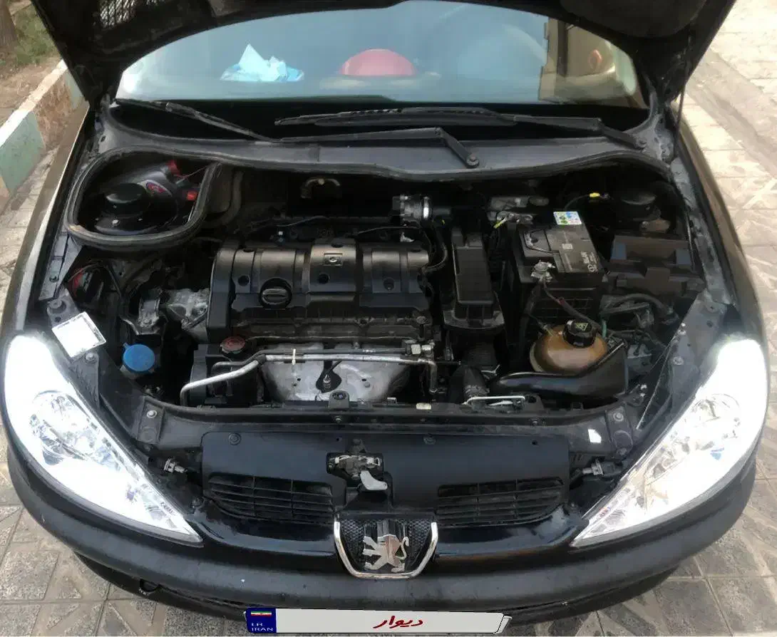 206 sd v8|خودرو سواری و وانت|پرند, فاز ۲|دیوار