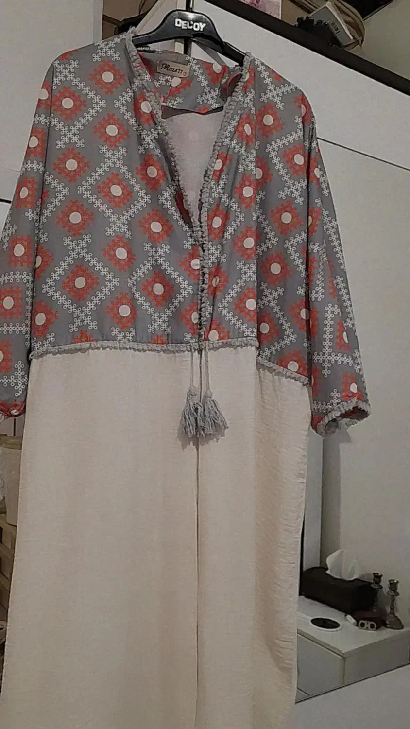 مانتو بلند فری سایز و لباس مجلسی|لباس|سلماس, |دیوار