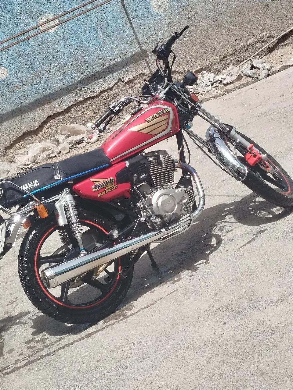 متین 200MKZ|موتورسیکلت|پاکدشت, پاکدشت (مامازند)|دیوار