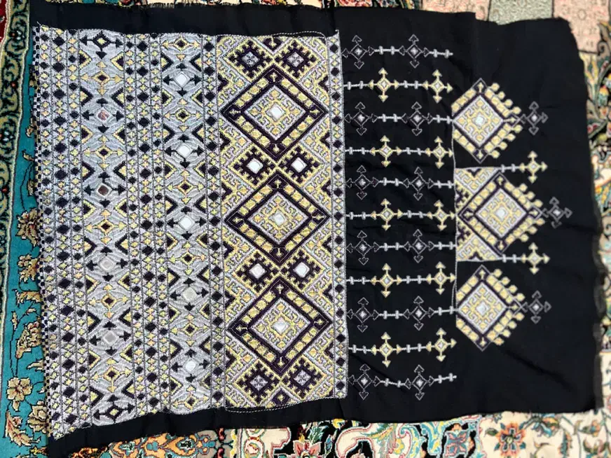 زیاستین ابریشمی دوز مات|لباس|ایرانشهر, |دیوار