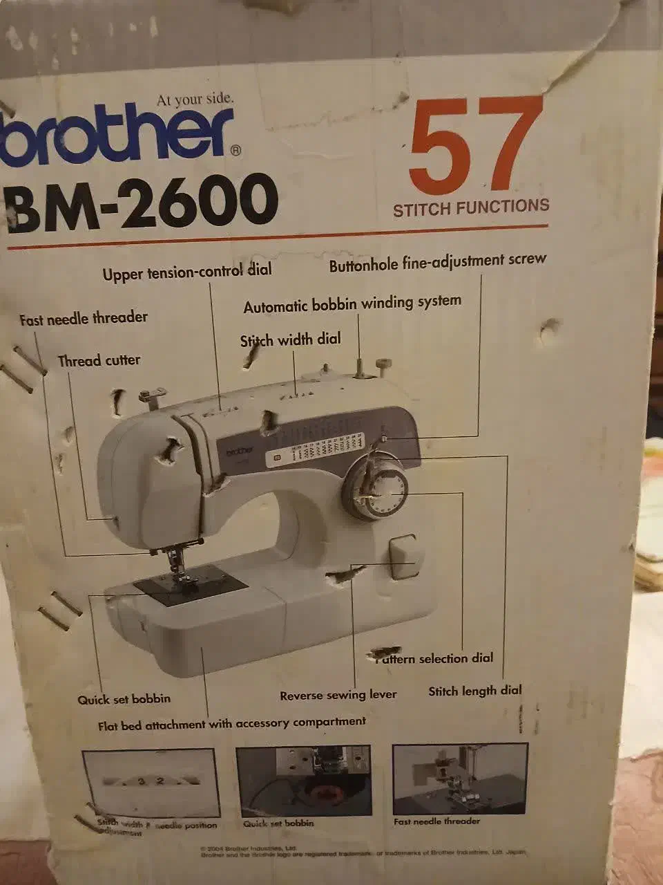 چرخ خیاطی مدل bm2600|چرخ خیاطی و ریسندگی|ماهان, |دیوار