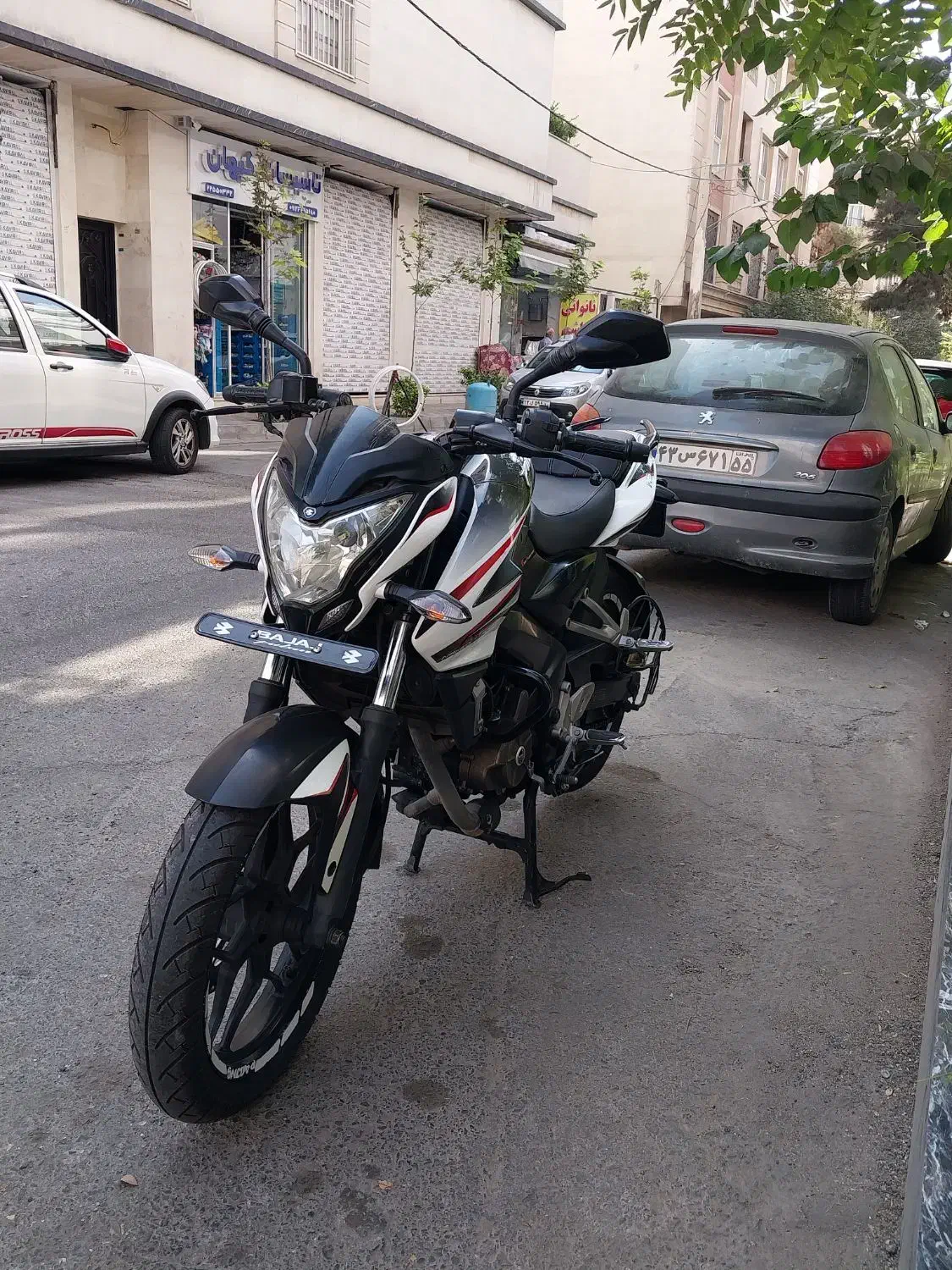 باجاج پالس NS200 سفید مدل 96 فابریک|موتورسیکلت|تهران, هروی|دیوار