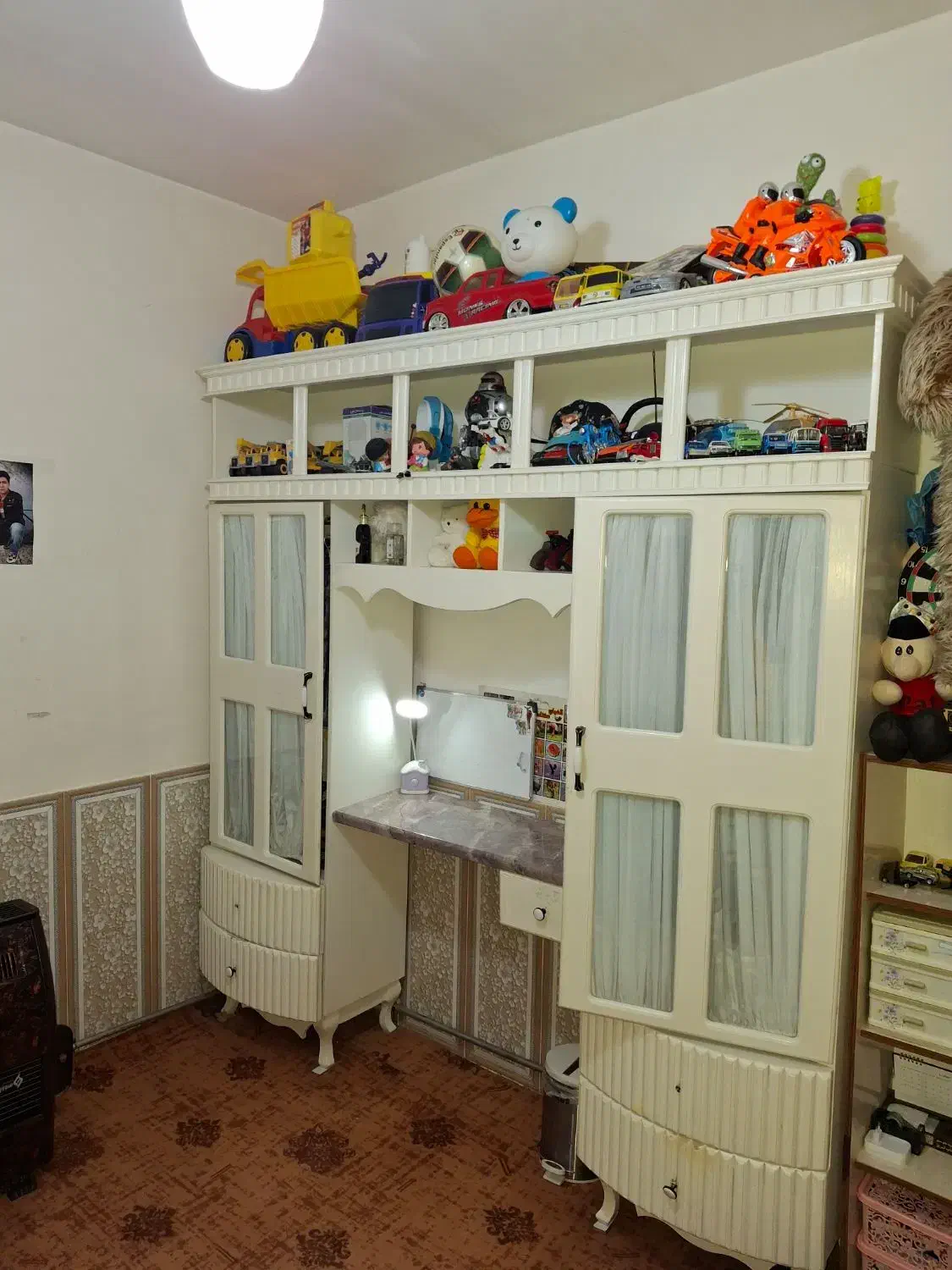 کمد لباس تمام چوب|جاکفشی، کمد، دراور|آذرشهر, |دیوار