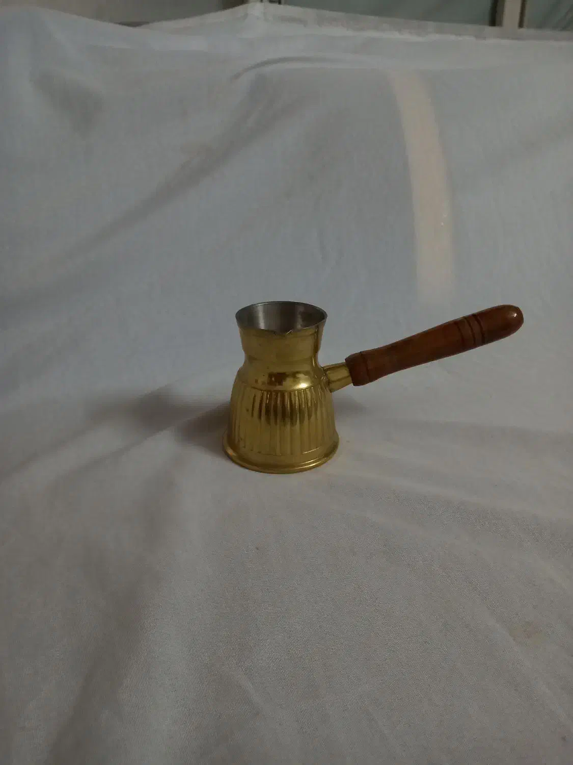 قهوه جوش کوچک برنجی|صنایع دستی و سایر لوازم تزئینی|گرگان, |دیوار