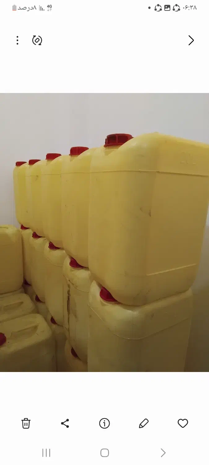 بشکه ۲۰ لیتری پلاستیکی|ظروف نگهدارنده، پلاستیکی، یک‌بارمصرف|بوشهر, |دیوار