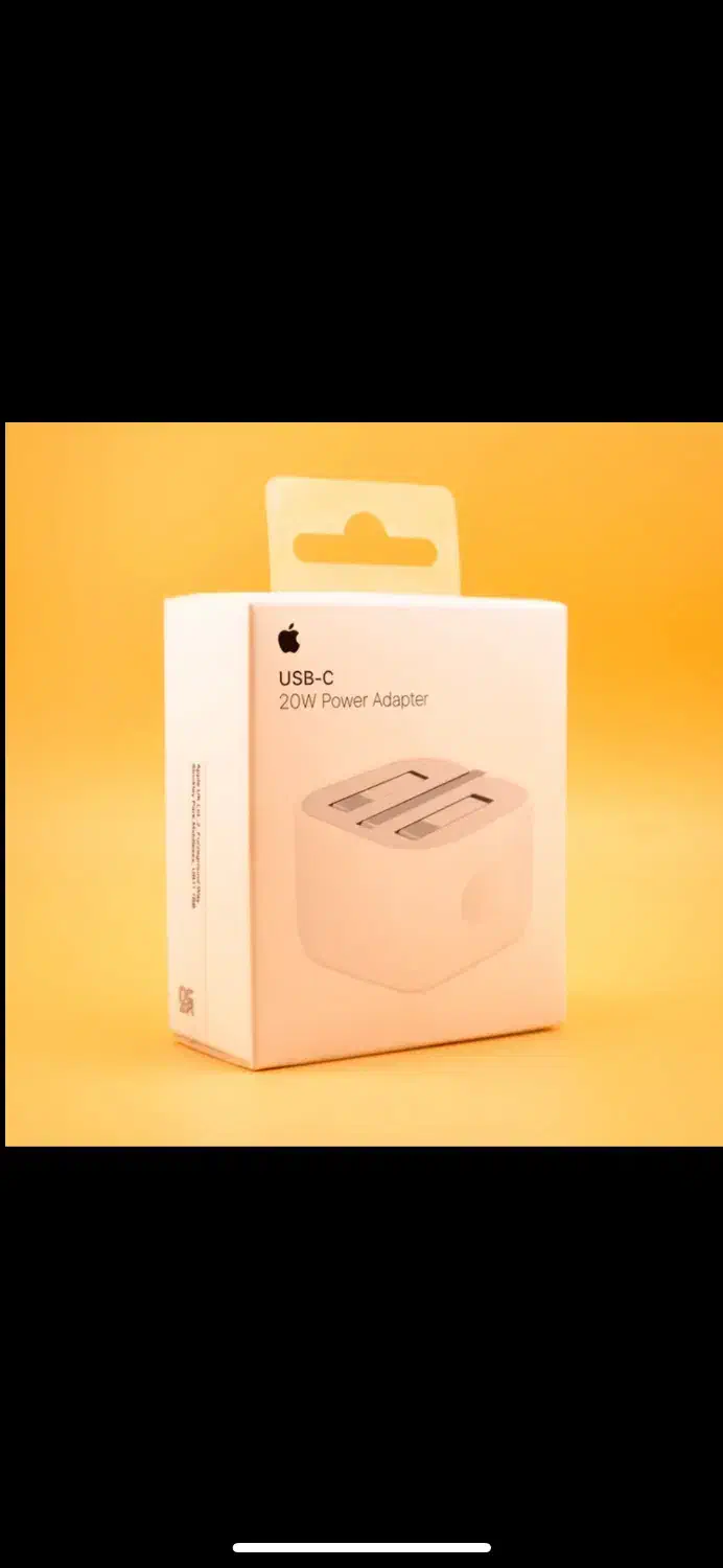 شارژر اپل 20 وات سه پین بدون کابل اصل|لوازم جانبی موبایل و تبلت|محمودآباد, |دیوار