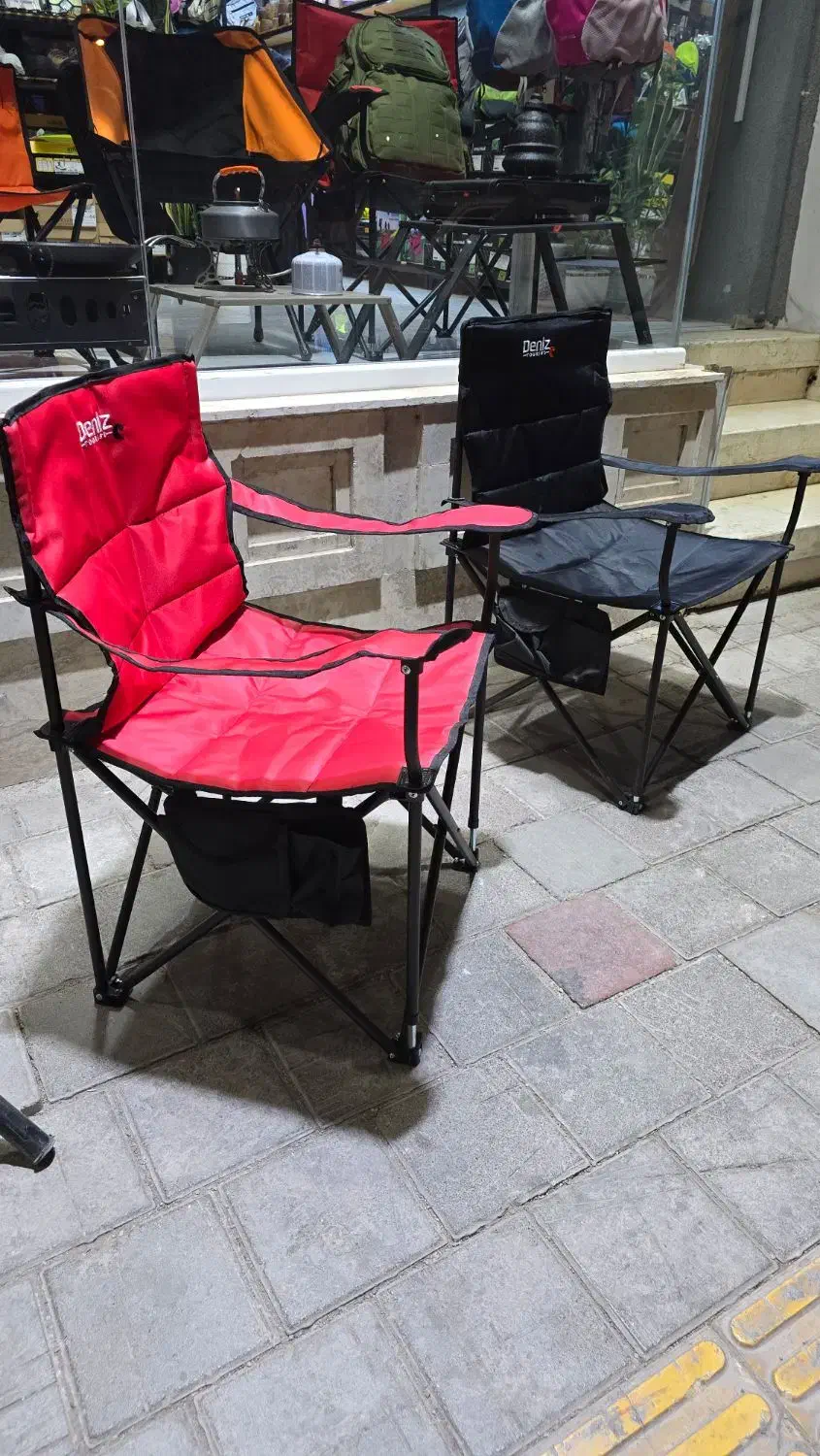 صندلی کمپینگ تاشو دسته دار و جک دار دنیز|کوهنوردی و کمپینگ|نیشابور, شهرک فرهنگیان|دیوار