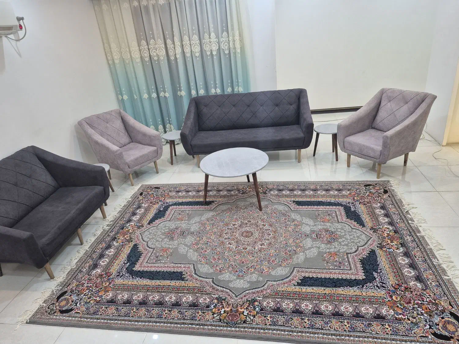 مبلمان ۷ نفره ست کامل|مبلمان خانگی و میز عسلی|بندرعباس, |دیوار