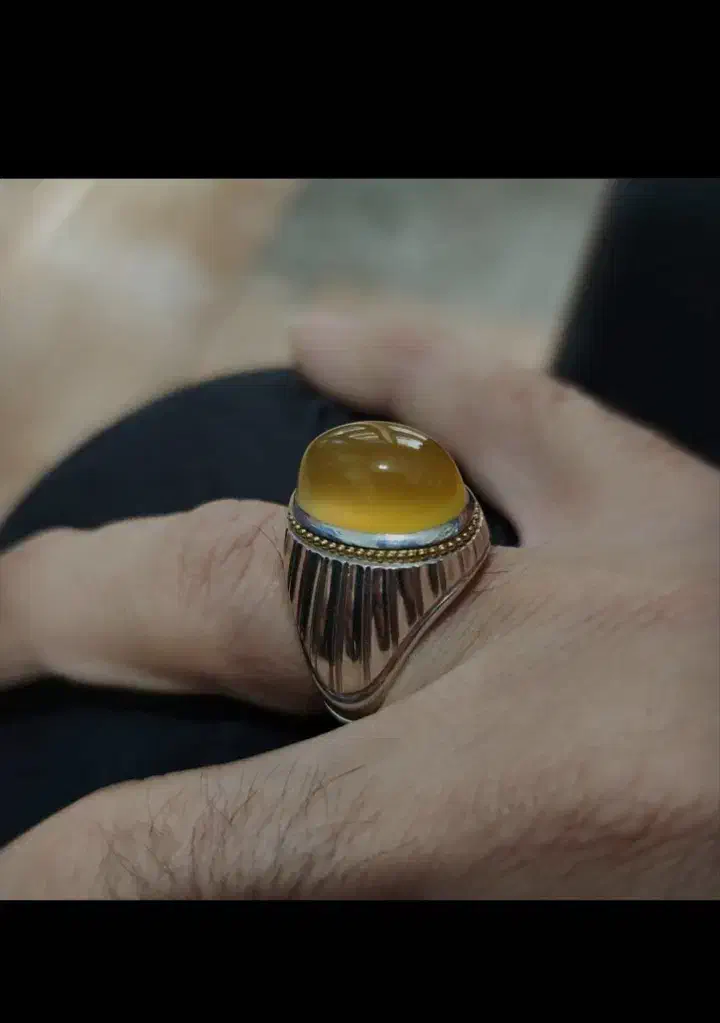 انگشتر عقیق اصلی یمنی|جواهرات|تنکابن, |دیوار